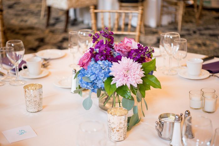 Show off your centerpieces and other reception decor 3