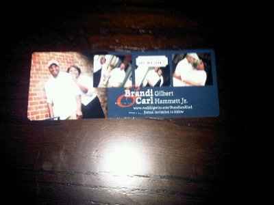 For those of you who ordered / are ordering Save the Date Photo Magnets....