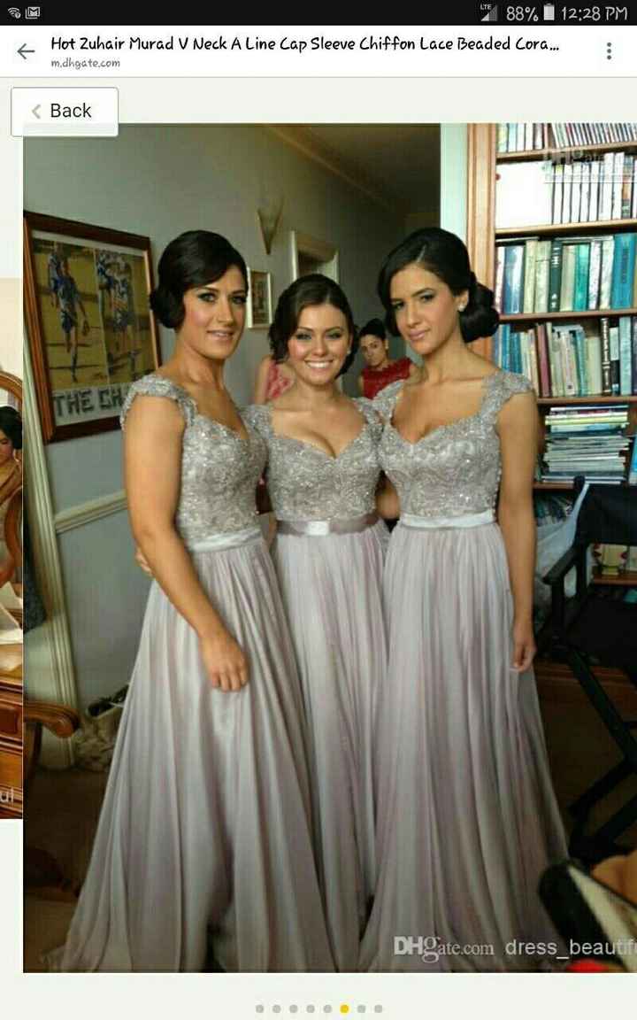 Show me your bridesmaid dresses!