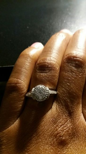 SHOW OFF YOUR RINGS LADIES!! I wanna see that bling!!!