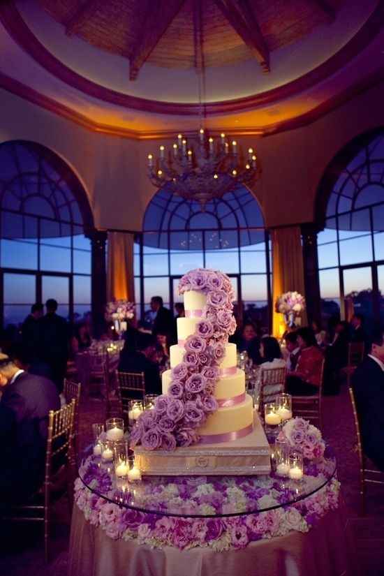 How to decorate cake table at a wedding reception | Honestweddingadvice.com