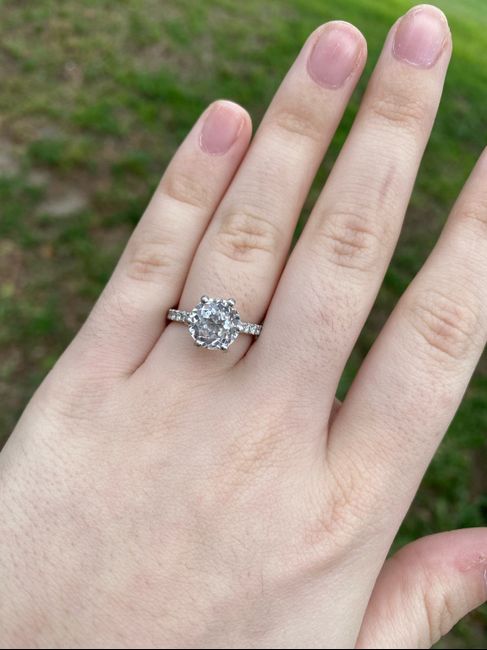 Is my engagement ring tacky?? 1