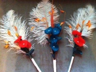 show me your silk flowers / alternative bouquets
