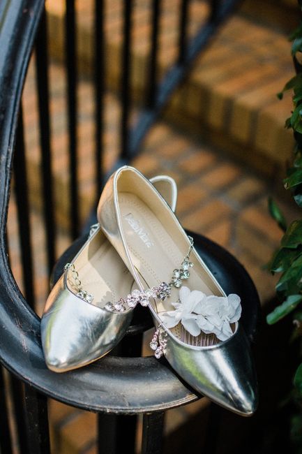 Loved my silver shoes!