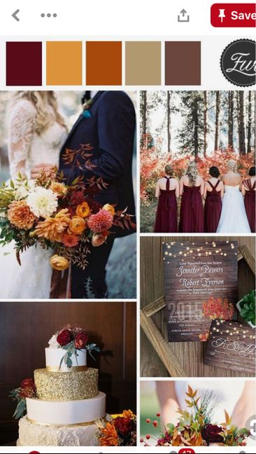 Best colors for fall wedding?? 9