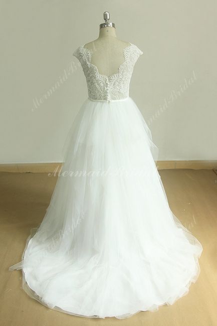Ordering a wedding dress online