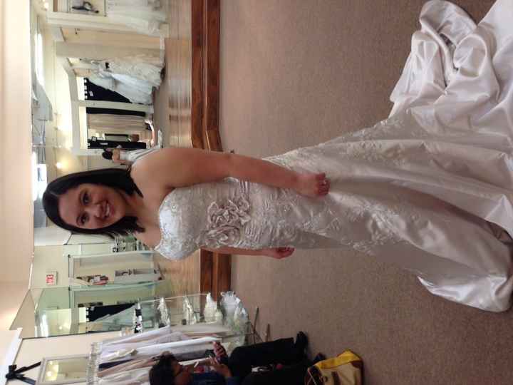 Sooo I Said YES to the Dress! I can finally say that! *PICS*