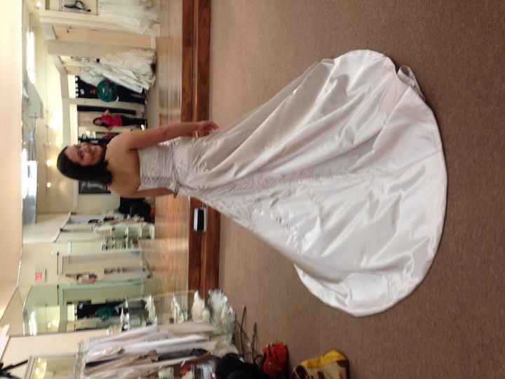 Sooo I Said YES to the Dress! I can finally say that! *PICS*
