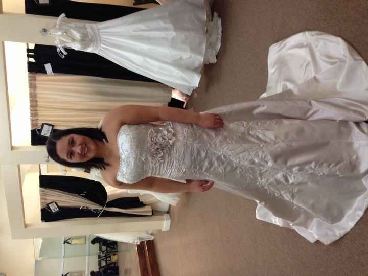 Sooo I Said YES to the Dress! I can finally say that! *PICS*