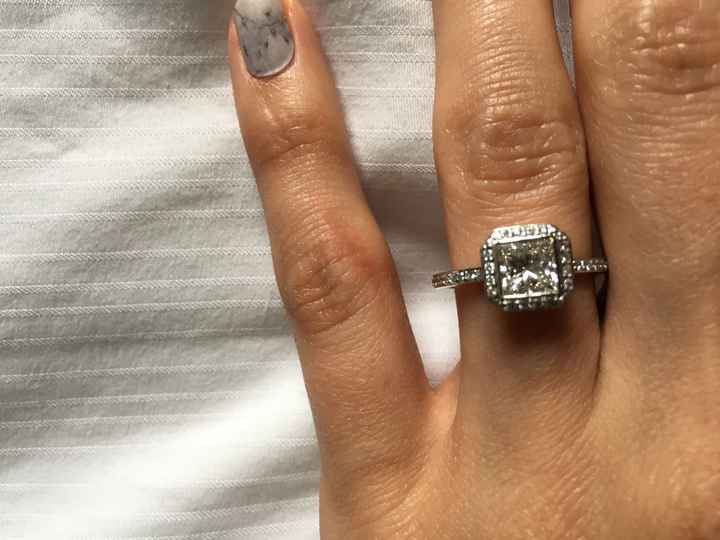 Let's see those rings! And for the Mrs lets see the bands with it ! I LOVE seeing everyone's bling:)