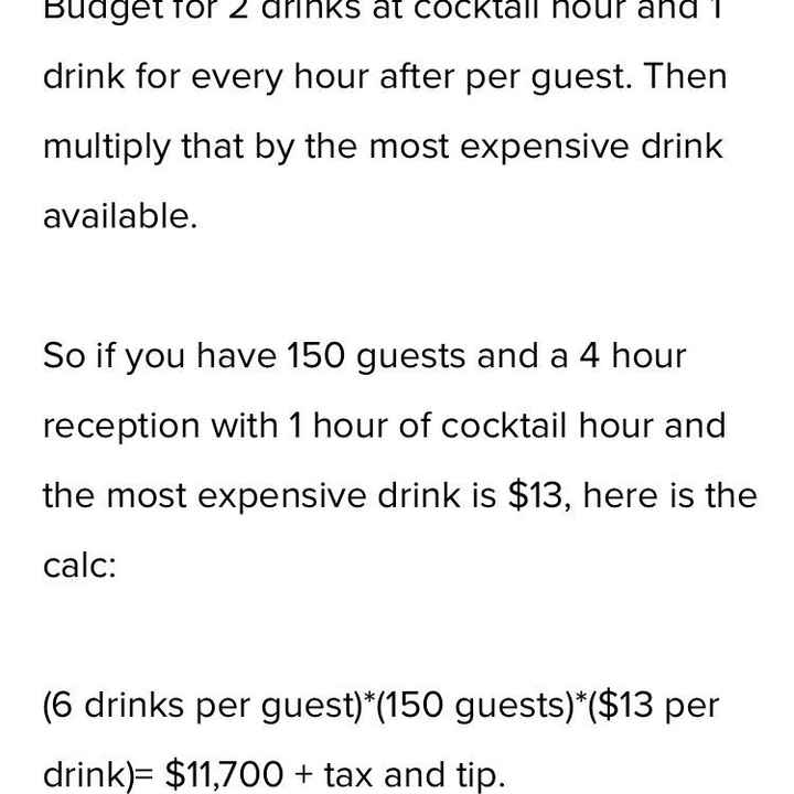 Open Bar