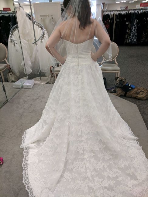 I said yes to the dress!!!