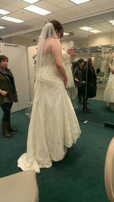 I went dress shopping yesterday!