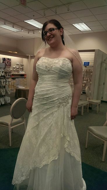 I went dress shopping yesterday!