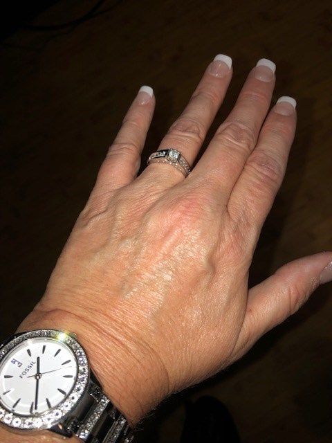 i got my wedding band! Show me your beautiful rings! 15