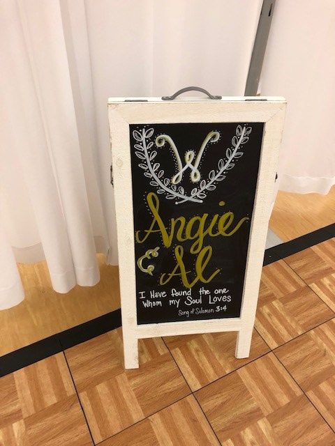 The set up before the wedding 4