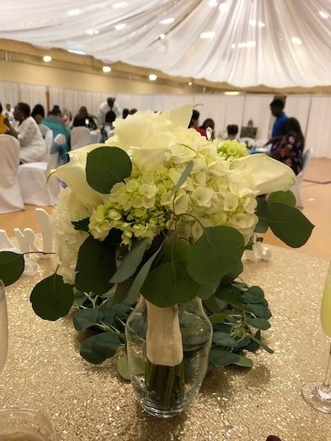 The set up before the wedding 2