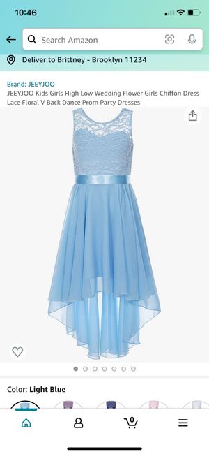 Non-cutesy colored Flower girl dress? 13