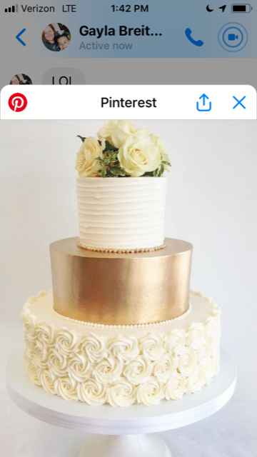 The old cake