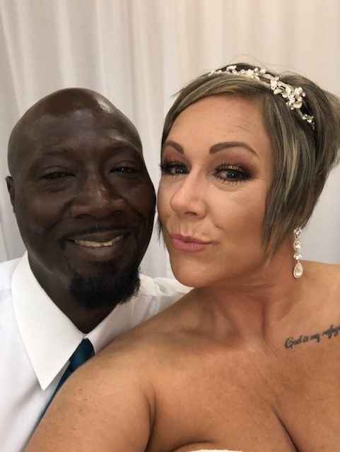 Our first selfie after the wedding