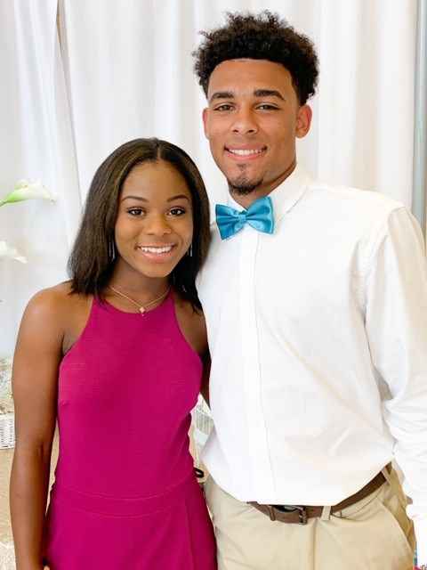 My middle son & his best girl friend