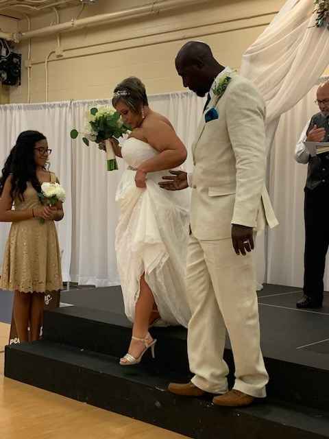 I was so scared I would fall...Lol