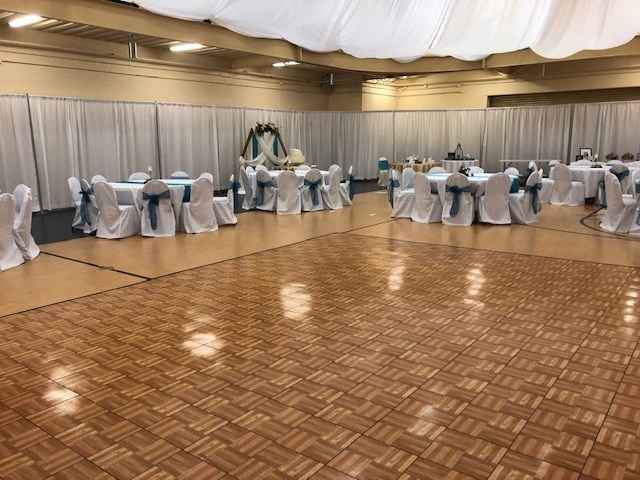 Another view of dance floor & reception area
