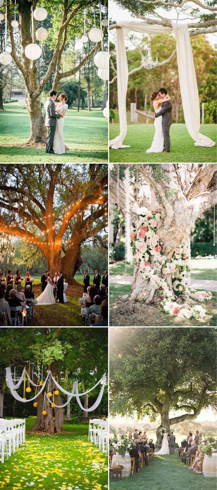 Backyard wedding decor - 2