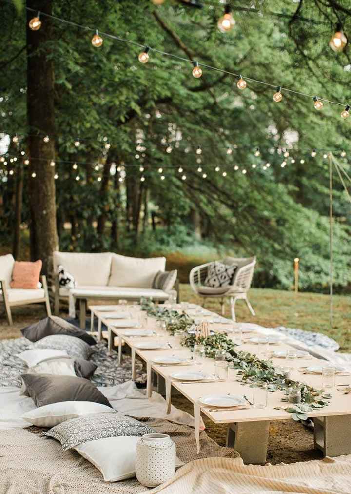 Backyard wedding decor - 3