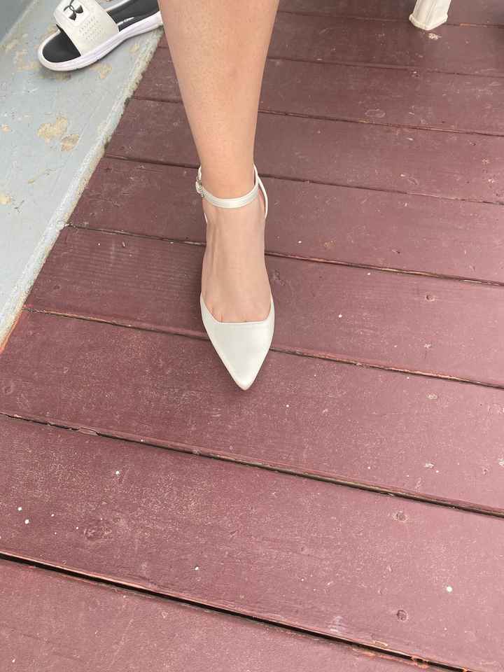 Finished My Wedding Shoes! - 2