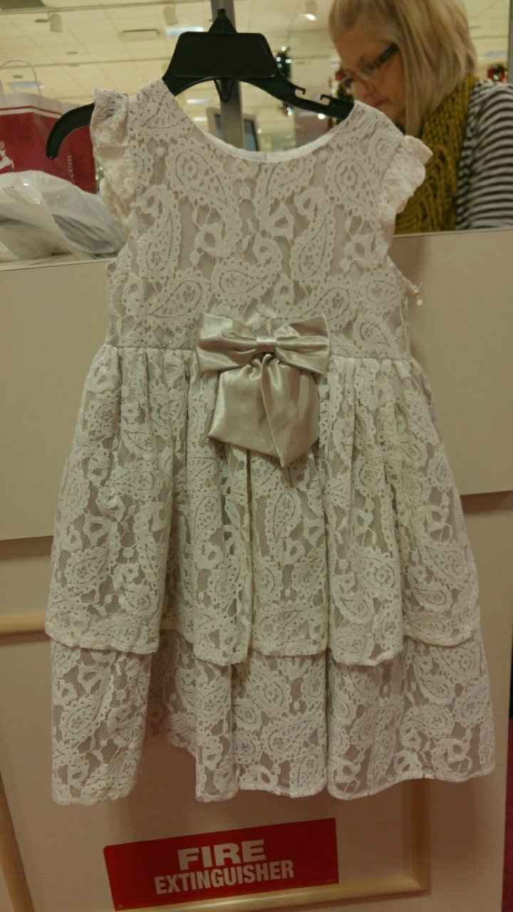  Flower girl dress - 1