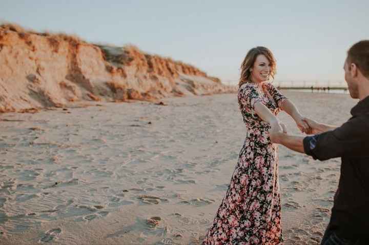 Engagement photo attire