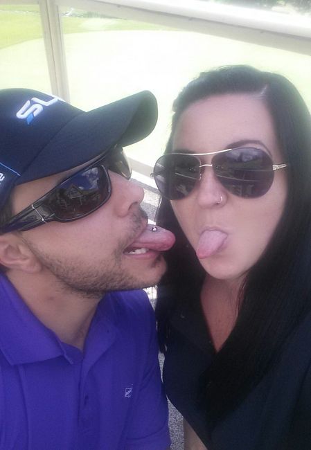 In the selfie spirit, any favorite pic of you and FH or DH?