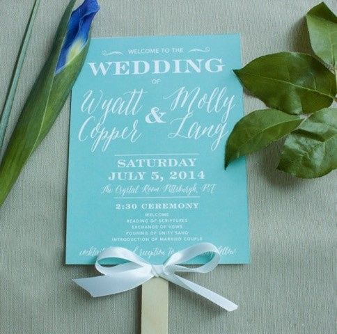 Ceremony programs