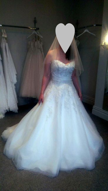 Let me see what you're wearing on your wedding day