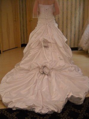 So you said yes to the dress.... now let's see it! :)
