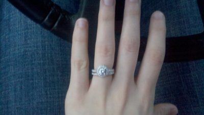 Let me see your ring! WITH the band(s)!