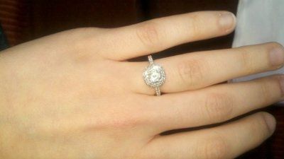 Let me see your ring! WITH the band(s)!