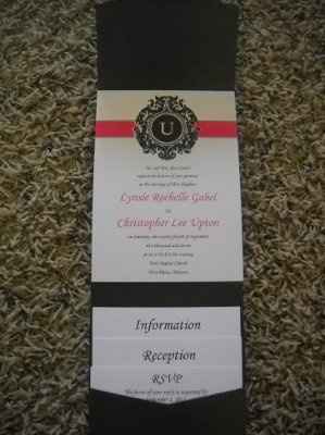 Showing off my invites!