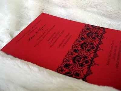 Show me your.....invitations please!