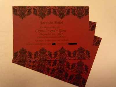 Show me your.....invitations please!