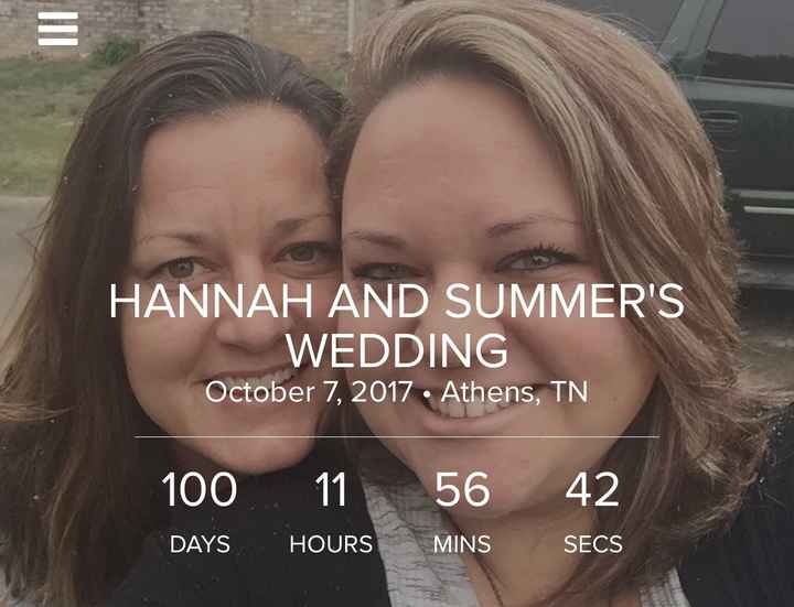 10/7 - 100 days to go!