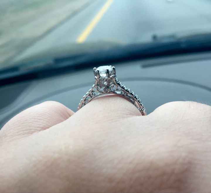 Non Diamond Engagement Rings