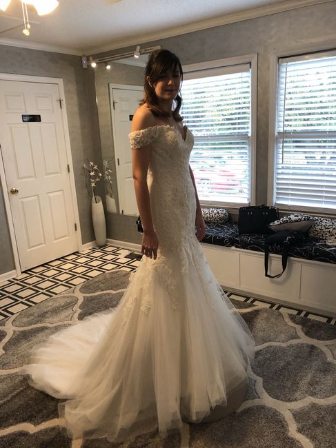 Picked up my dress this weekend!