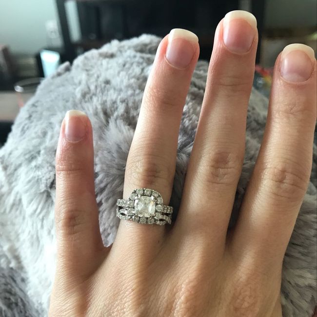 Soldering rings before the wedding?