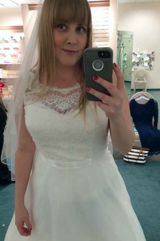 Bought my dress!