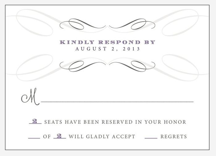 RSVP Card