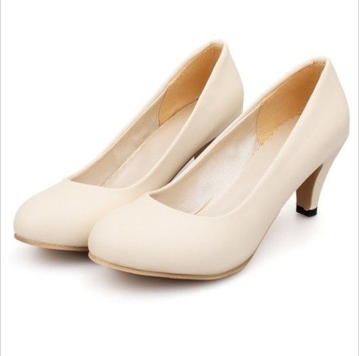 Classic Round Toed Kitten Heels - Will Hand Paint Gears on Toes.