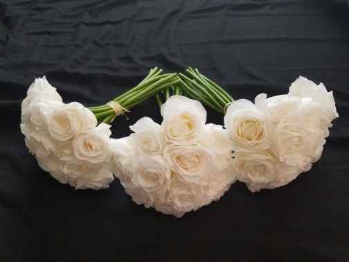 Ivory Rose Bouquets