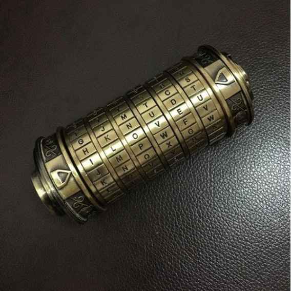 Word Cryptex - Ring Box